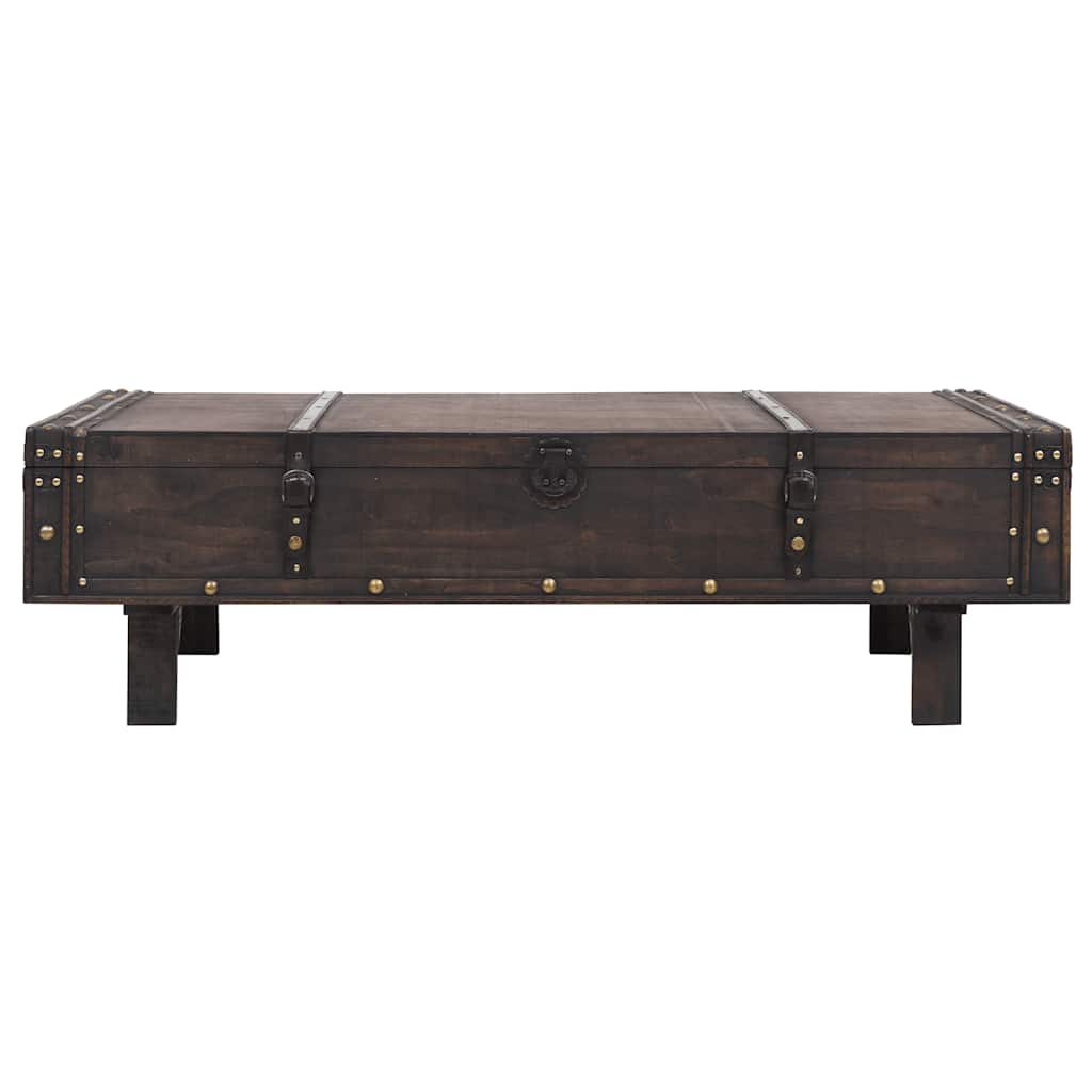 Coffee Table Plywood Vintage Style 120x55x35 cm