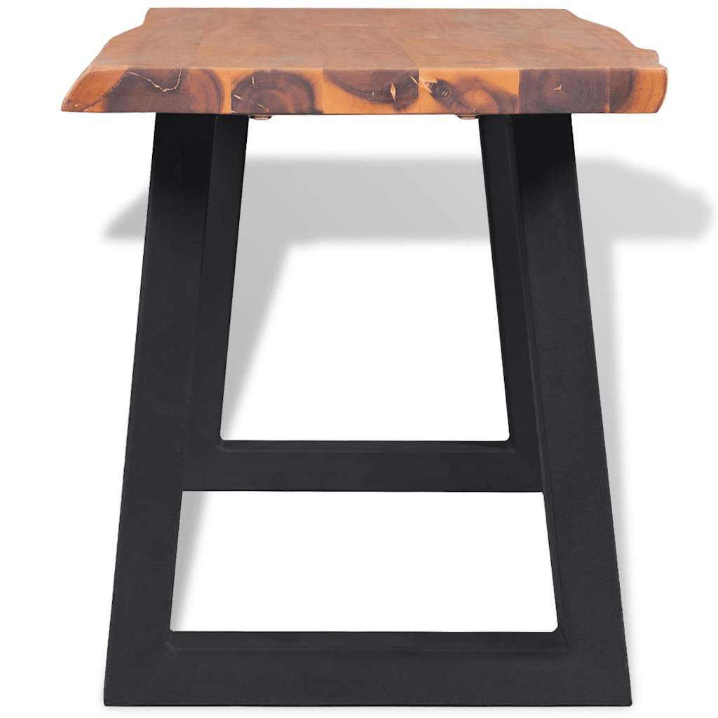 Bench Solid Acacia Wood 145 cm