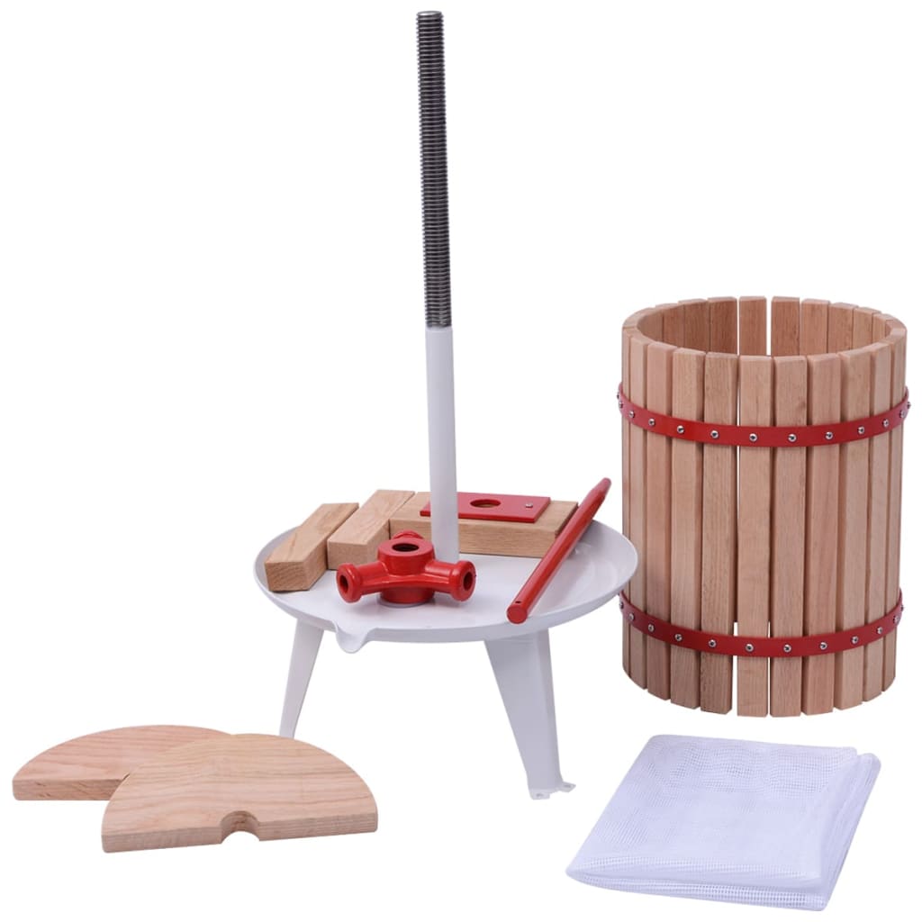 vidaXL Fruit and Wine Press 18 L