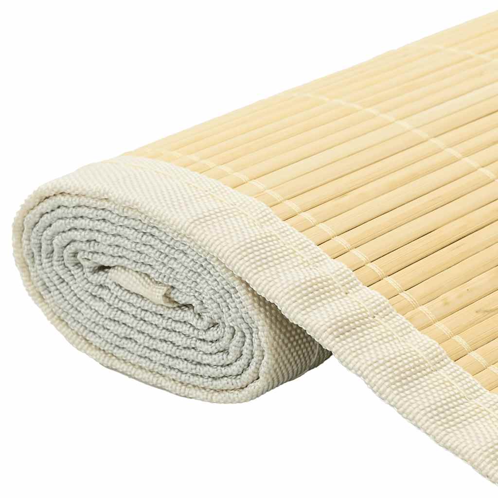 Rug Bamboo 100x160 cm Natural