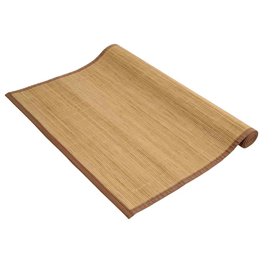 Rug Bamboo 100x160 cm Brown