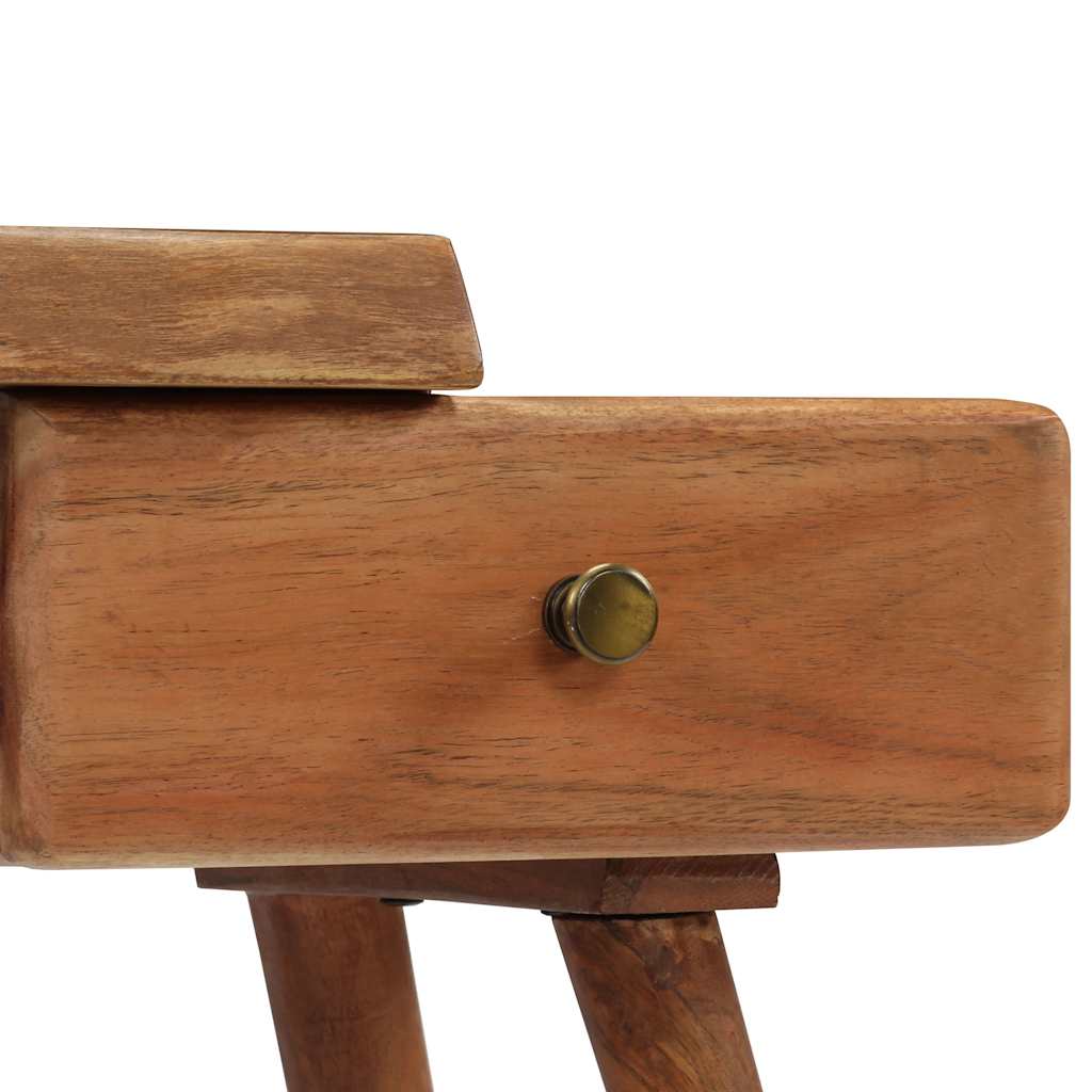 245662 vidaXL Bedside Table Solid Acacia Wood 45x32x55 cm