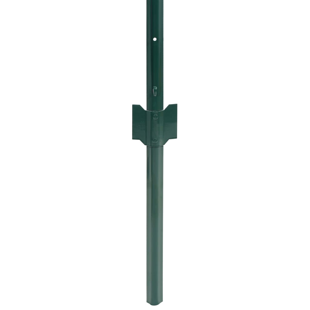 vidaXL Euro Fence Steel 20x1 m Green