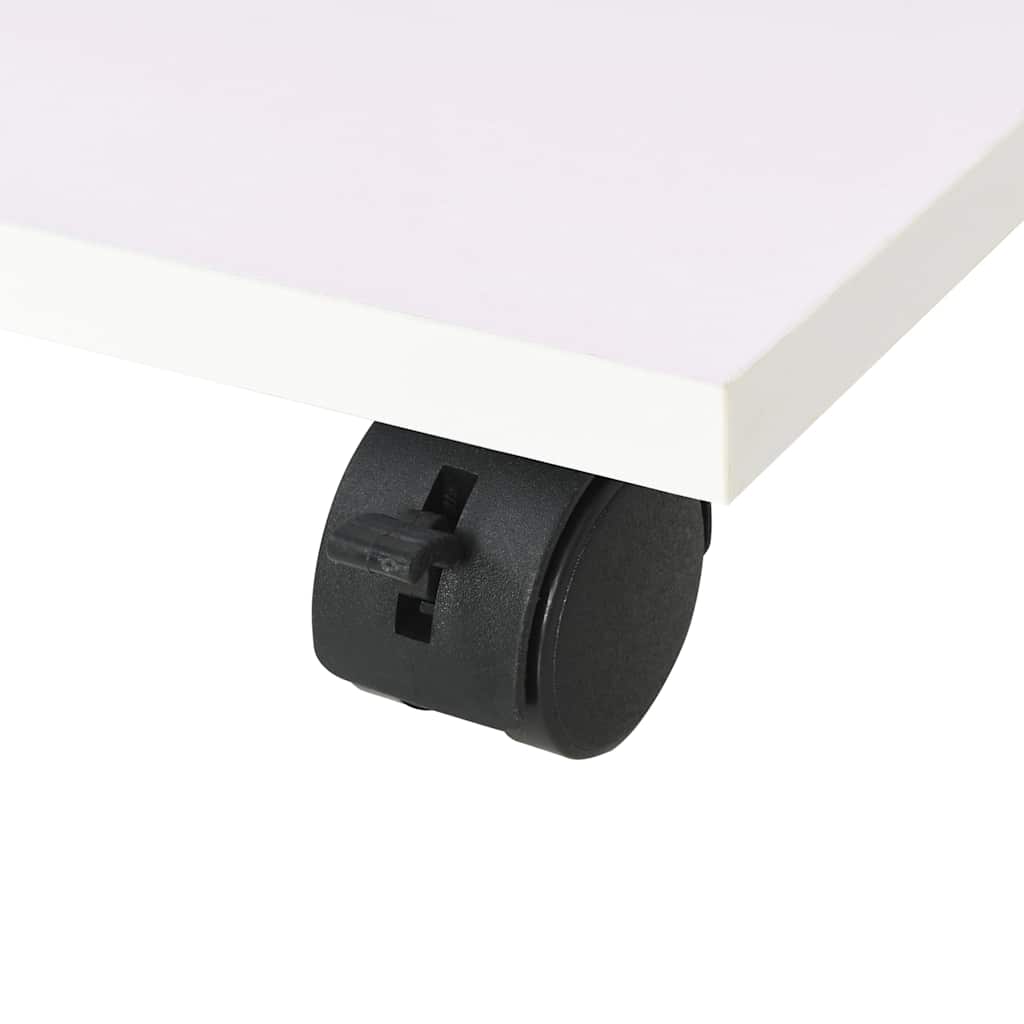 Rolling Shelf 50x35x42 cm White