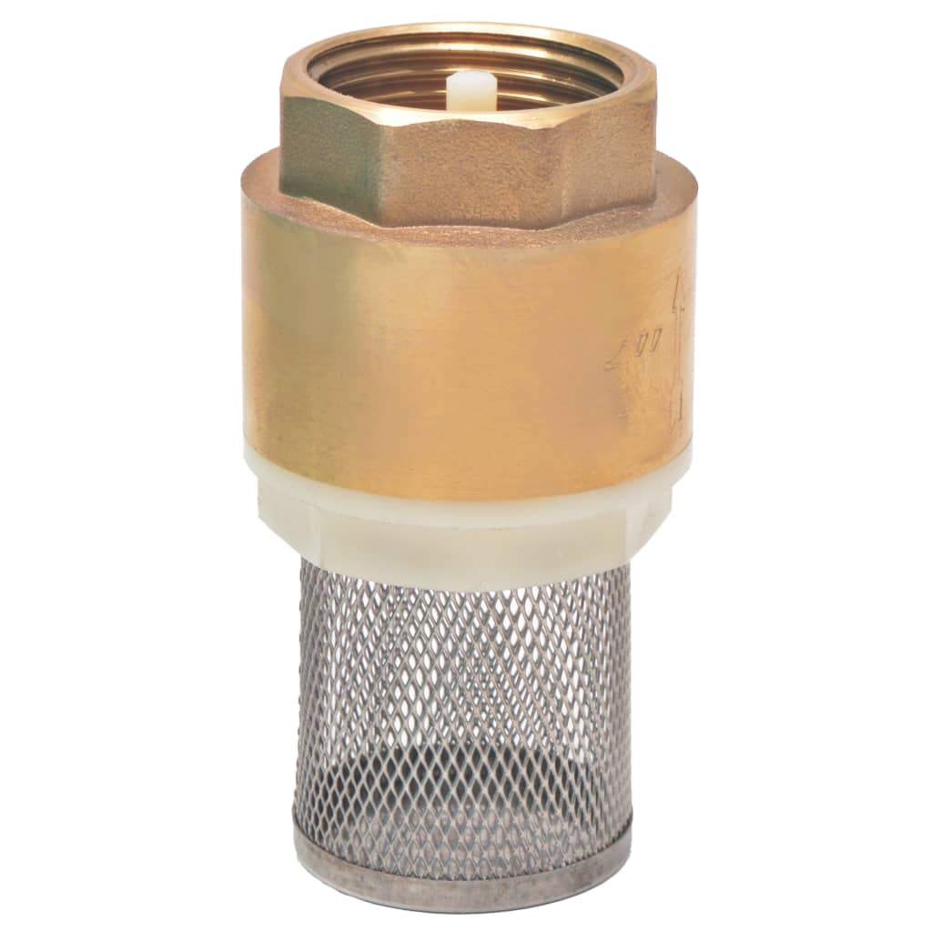 142883 vidaXL Suction Hose with Brass Connectors 3 m 25 mm Green