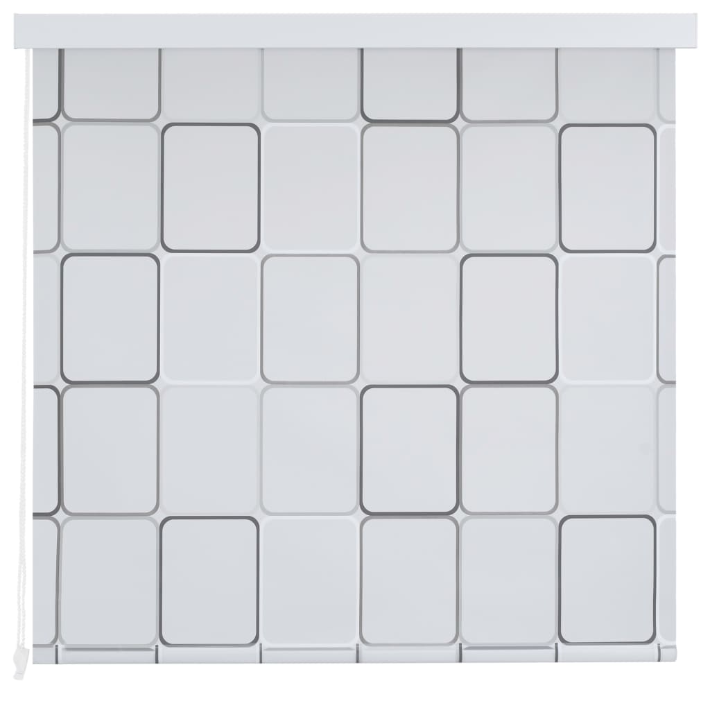 vidaXL Shower Roller Blind 100x240 cm Square