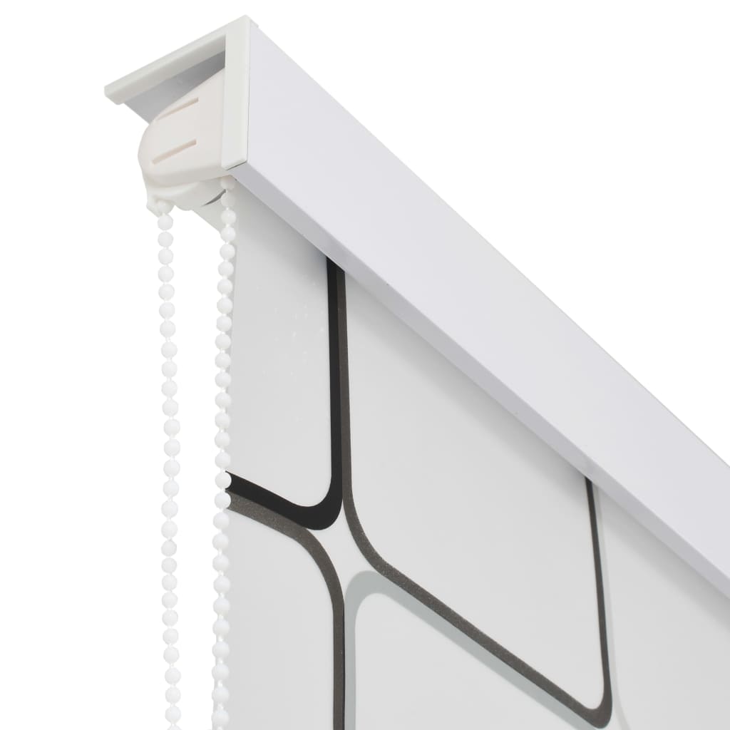 vidaXL Shower Roller Blind 100x240 cm Square