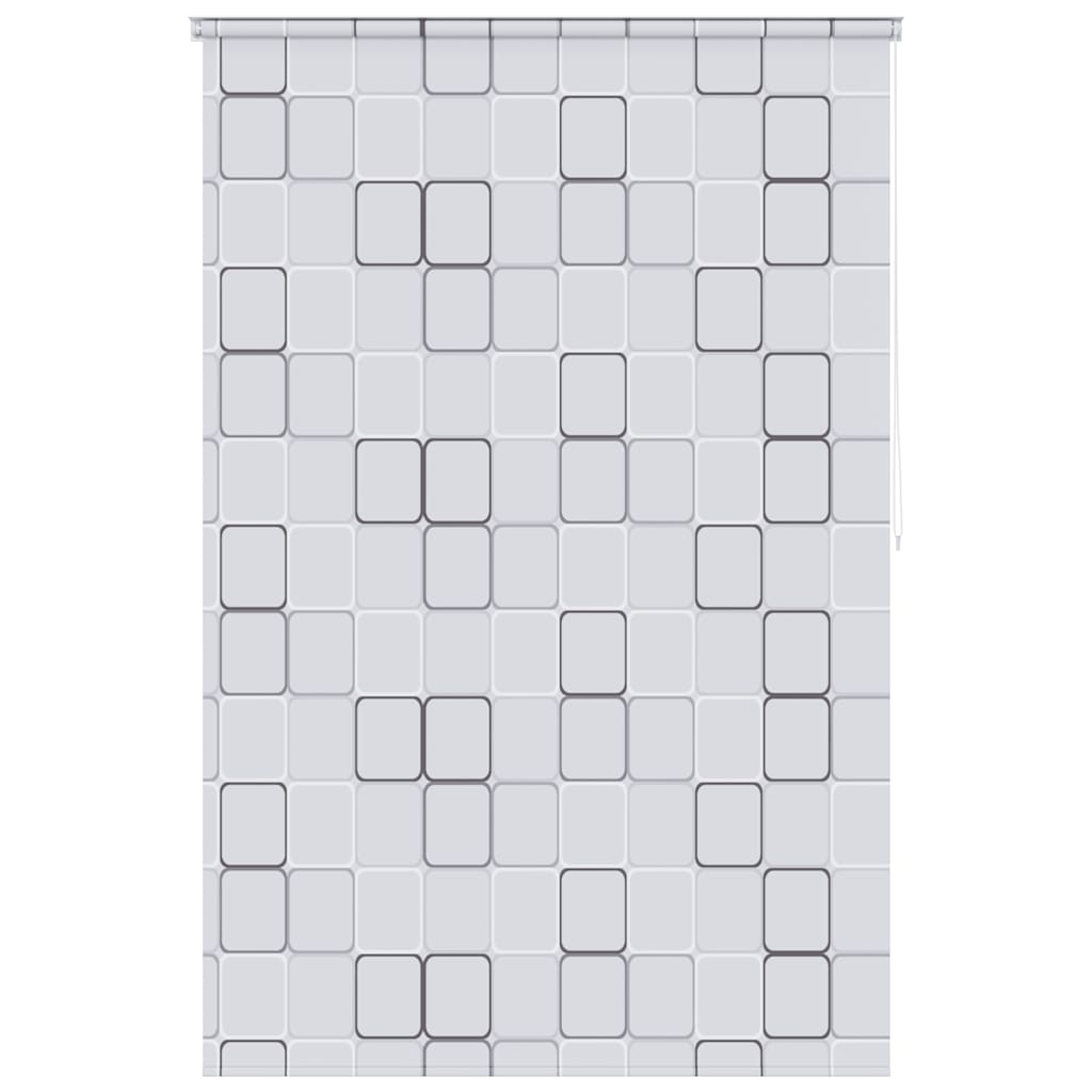 142851 vidaXL Shower Roller Blind 160x240 cm Square