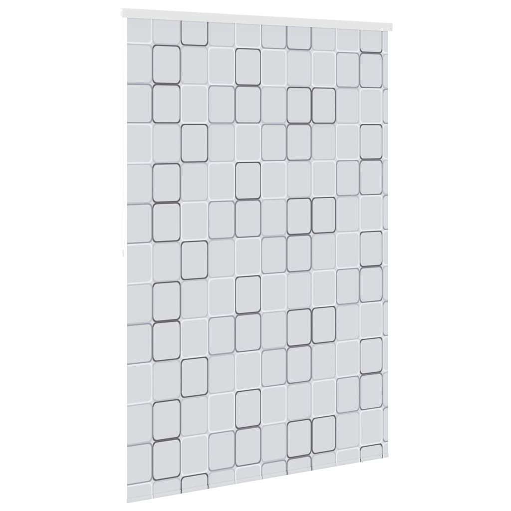 142851 vidaXL Shower Roller Blind 160x240 cm Square