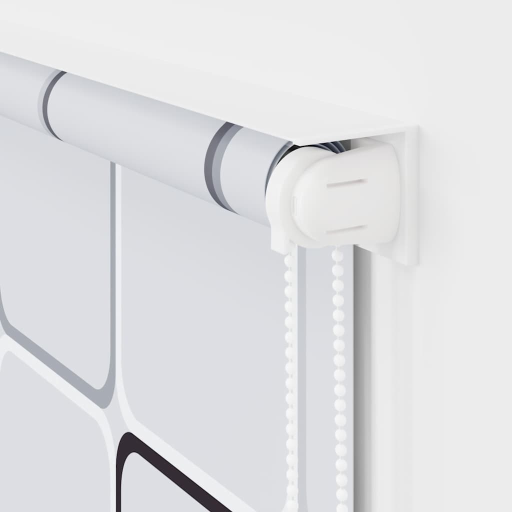 142851 vidaXL Shower Roller Blind 160x240 cm Square