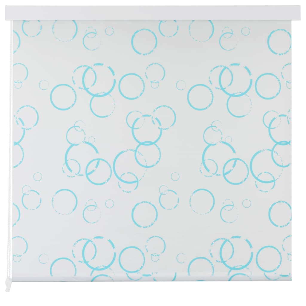 vidaXL Shower Roller Blind 100x240 cm Bubble