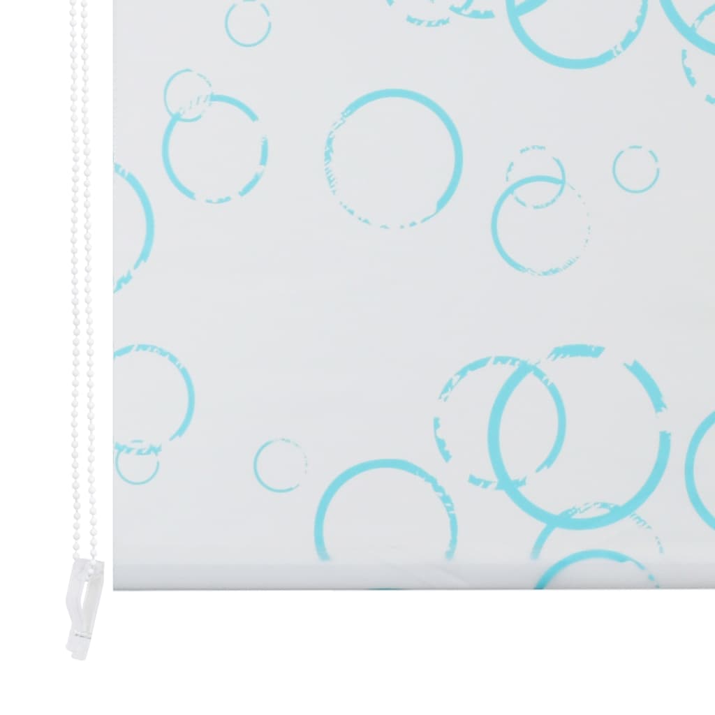 vidaXL Shower Roller Blind 100x240 cm Bubble