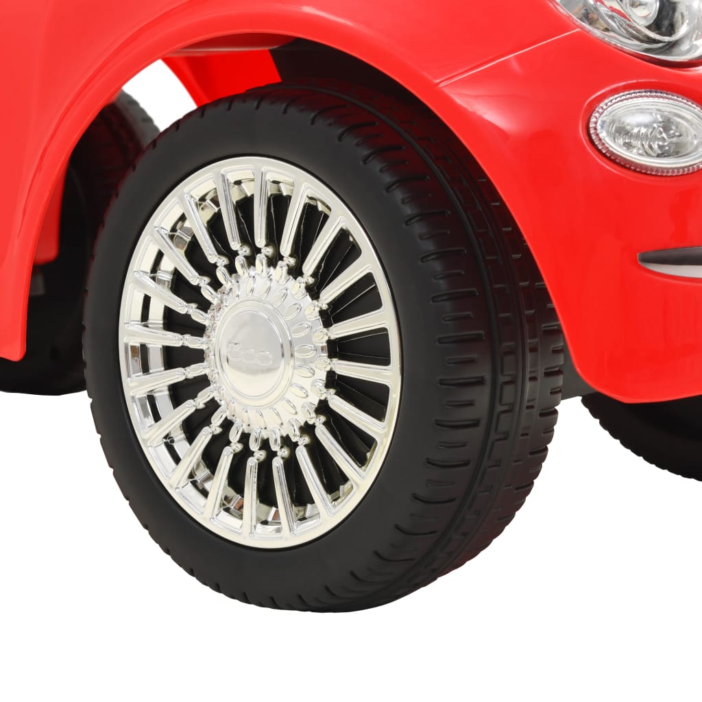 vidaXL Ride-on Car Fiat 500 Red