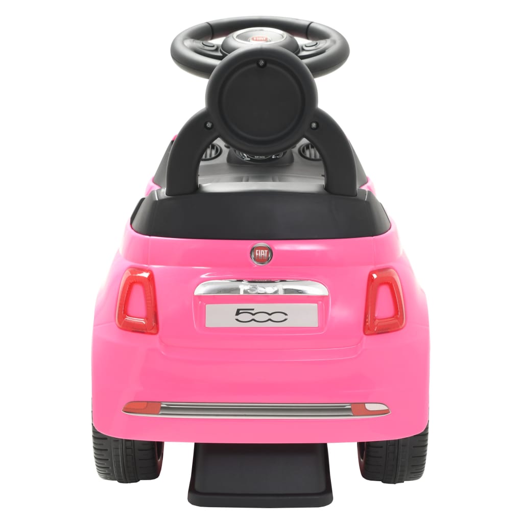 vidaXL Ride-on Car Fiat 500 Pink