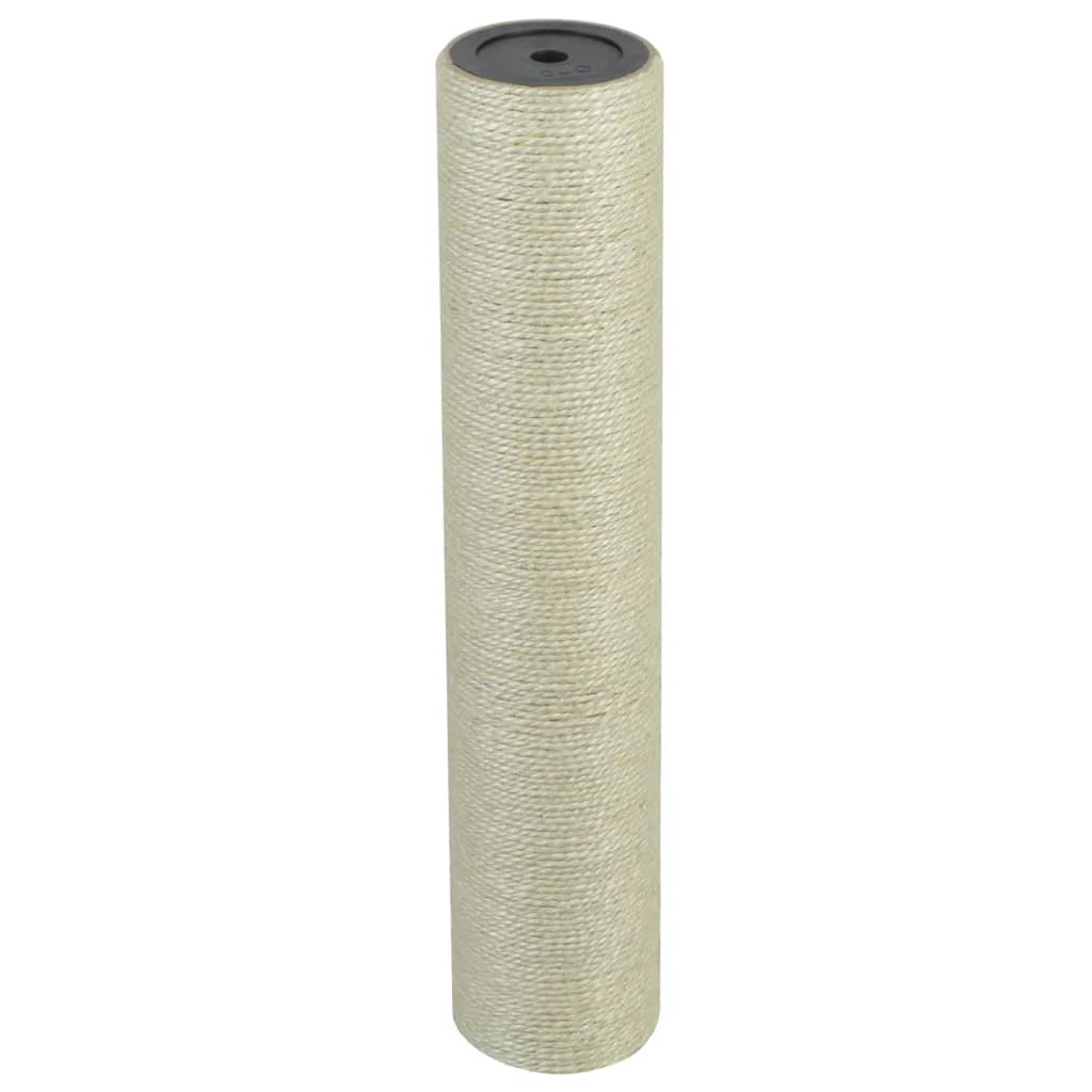 Cat Scratching Post 8x40 cm 10 mm Beige