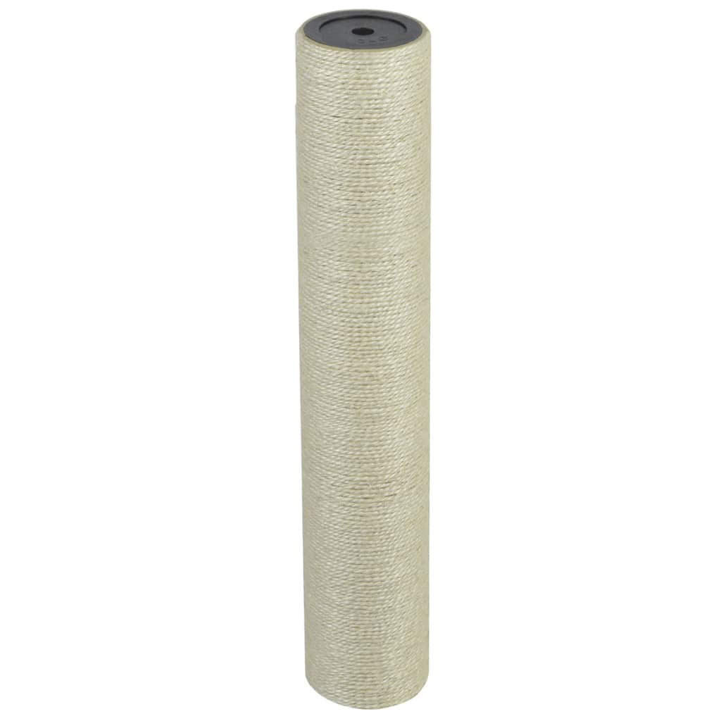 vidaXL Cat Scratching Post 8x45 cm 10 mm Beige