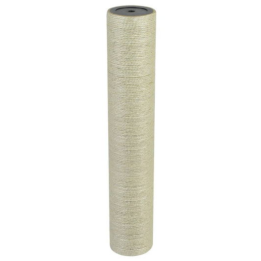 vidaXL Cat Scratching Post 8x45 cm 8 mm Beige