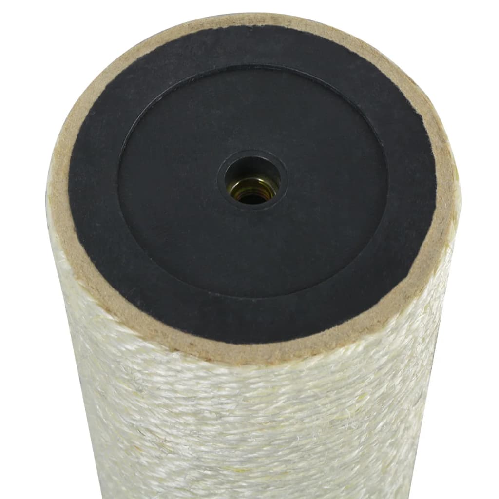 Cat Scratching Post 8x50 cm 8 mm Beige