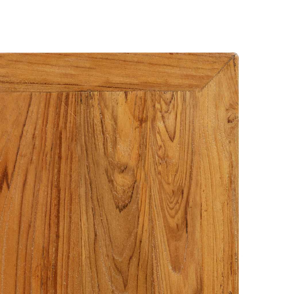 Table | Natural Wood, Grey | Solid reclaimed teak, Powder-coated steel