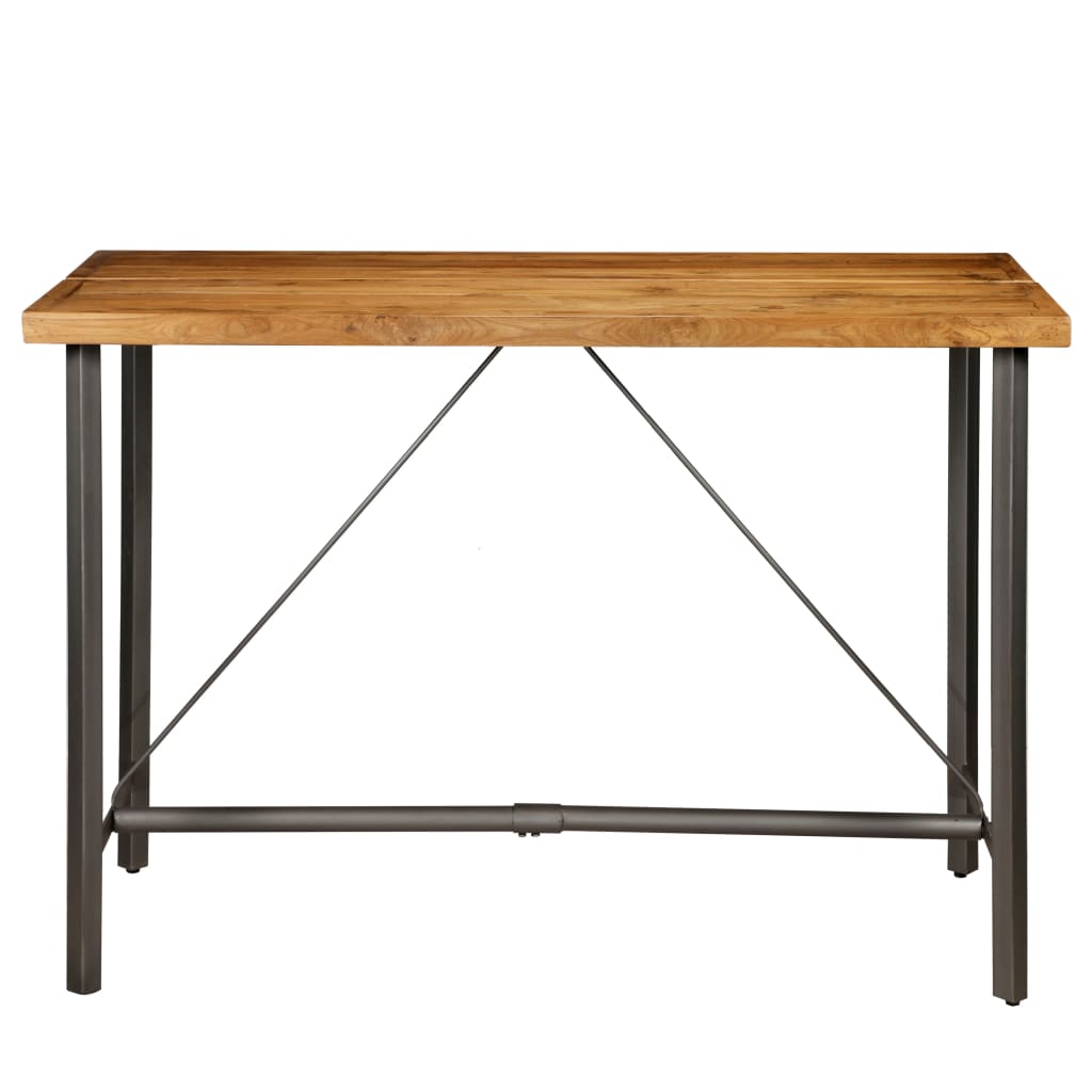 vidaXL Bar Table Solid Reclaimed Teak 150x70x106 cm