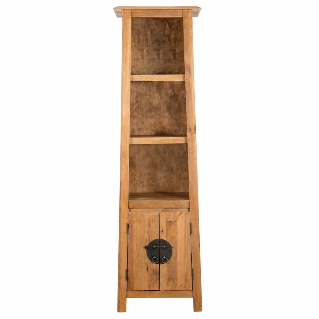 246036 vidaXL Freestanding Bathroom Cabinet Solid Pinewood 48x32x170 cm