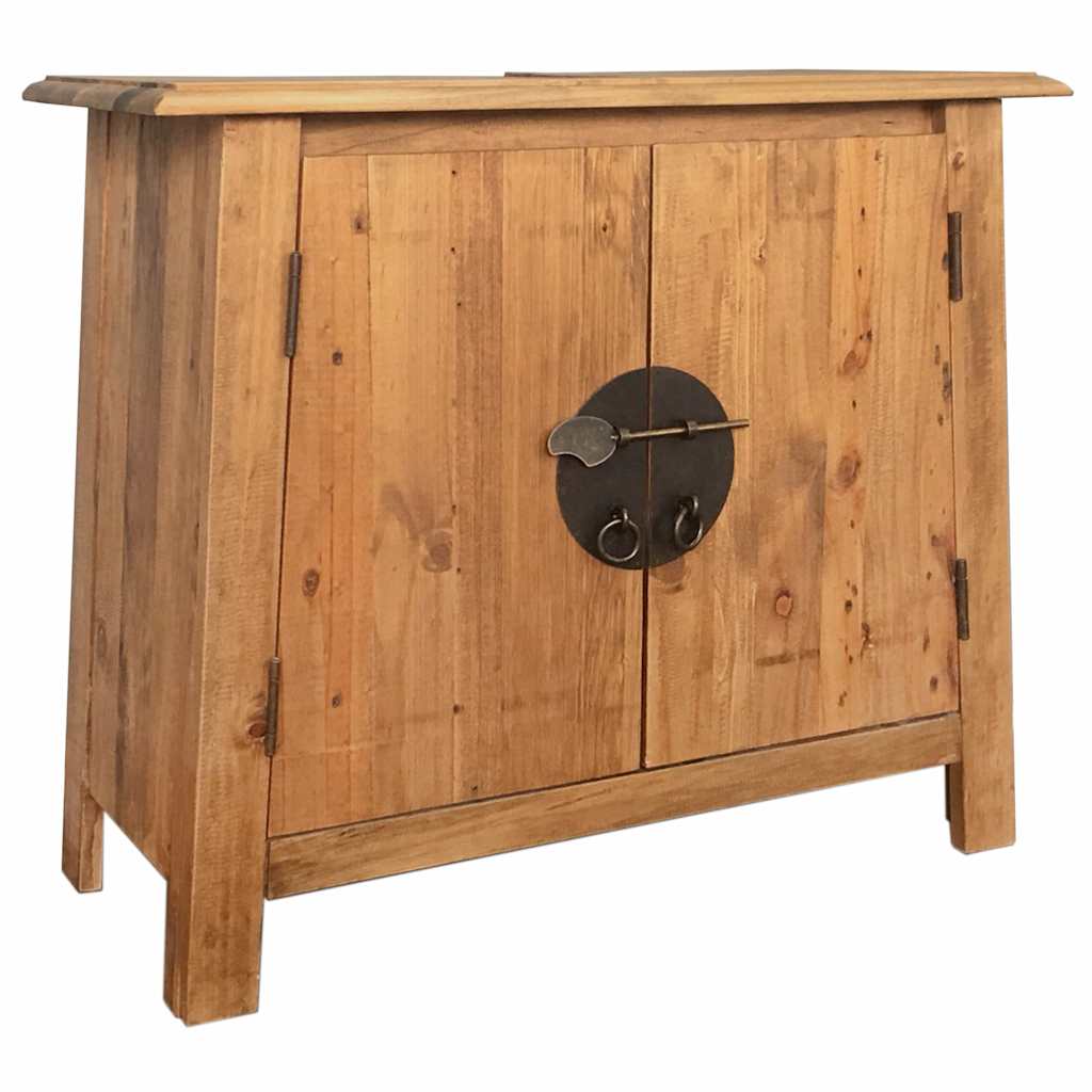 246040 vidaXL Bathroom Furniture Set Solid Pinewood