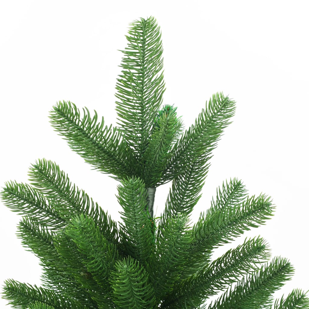 vidaXL Faux Christmas Tree Lifelike Needles 150 cm Green