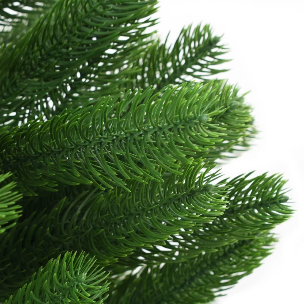 vidaXL Faux Christmas Tree Lifelike Needles 150 cm Green