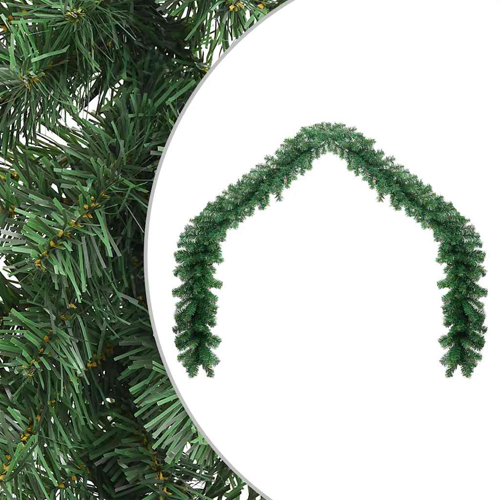 246404 vidaXL Christmas Garland PVC 10 m