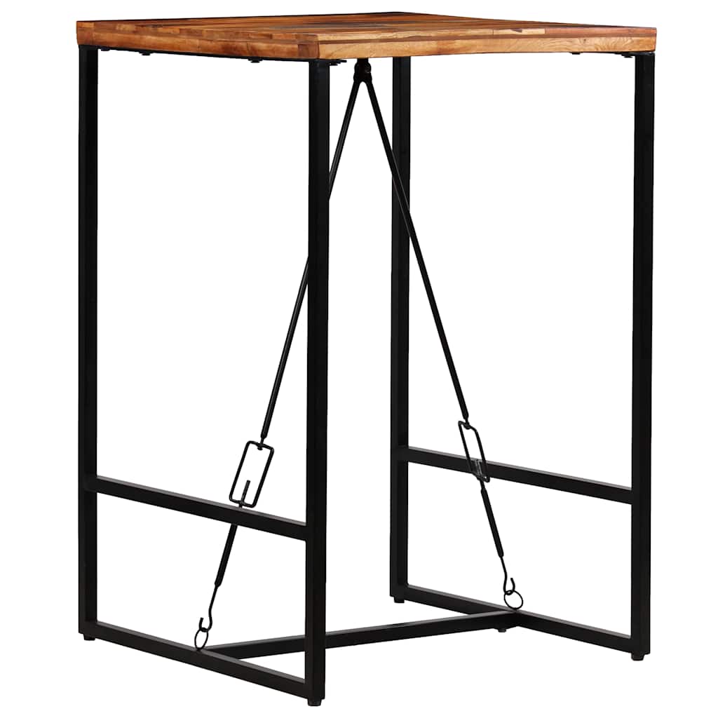 246288 vidaXL Bar Table Solid Reclaimed Wood 70x70x106 cm