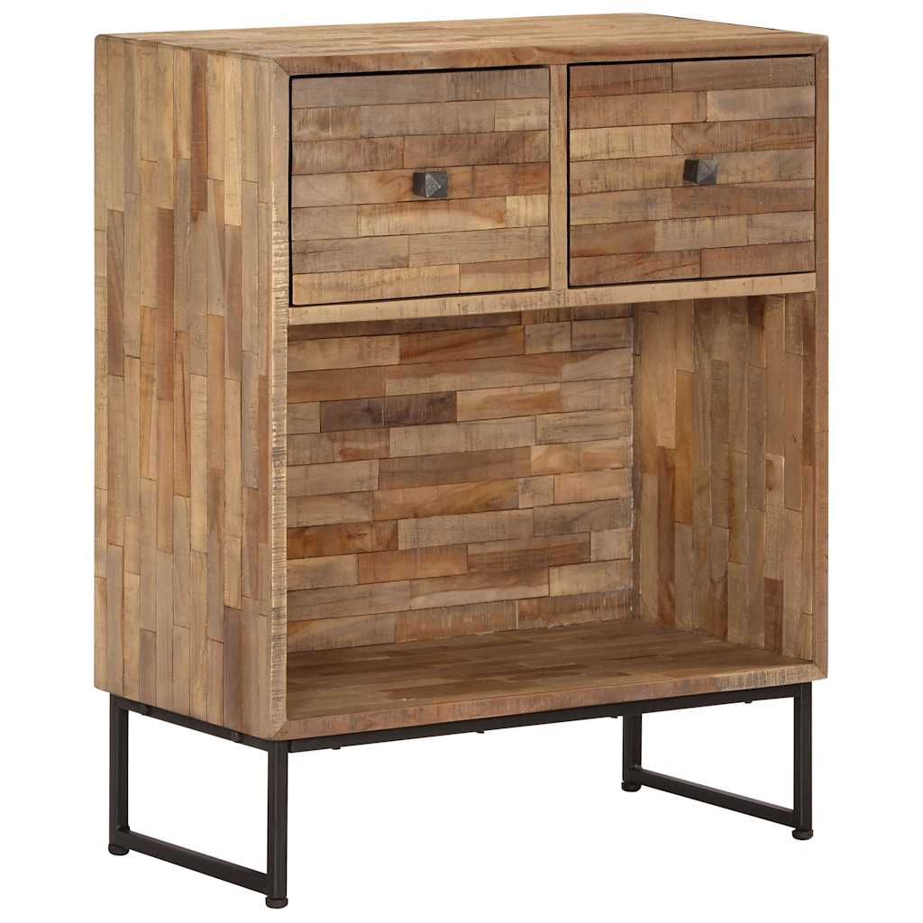 246080 vidaXL Sideboard Reclaimed Teak Wood 60x30x75 cm