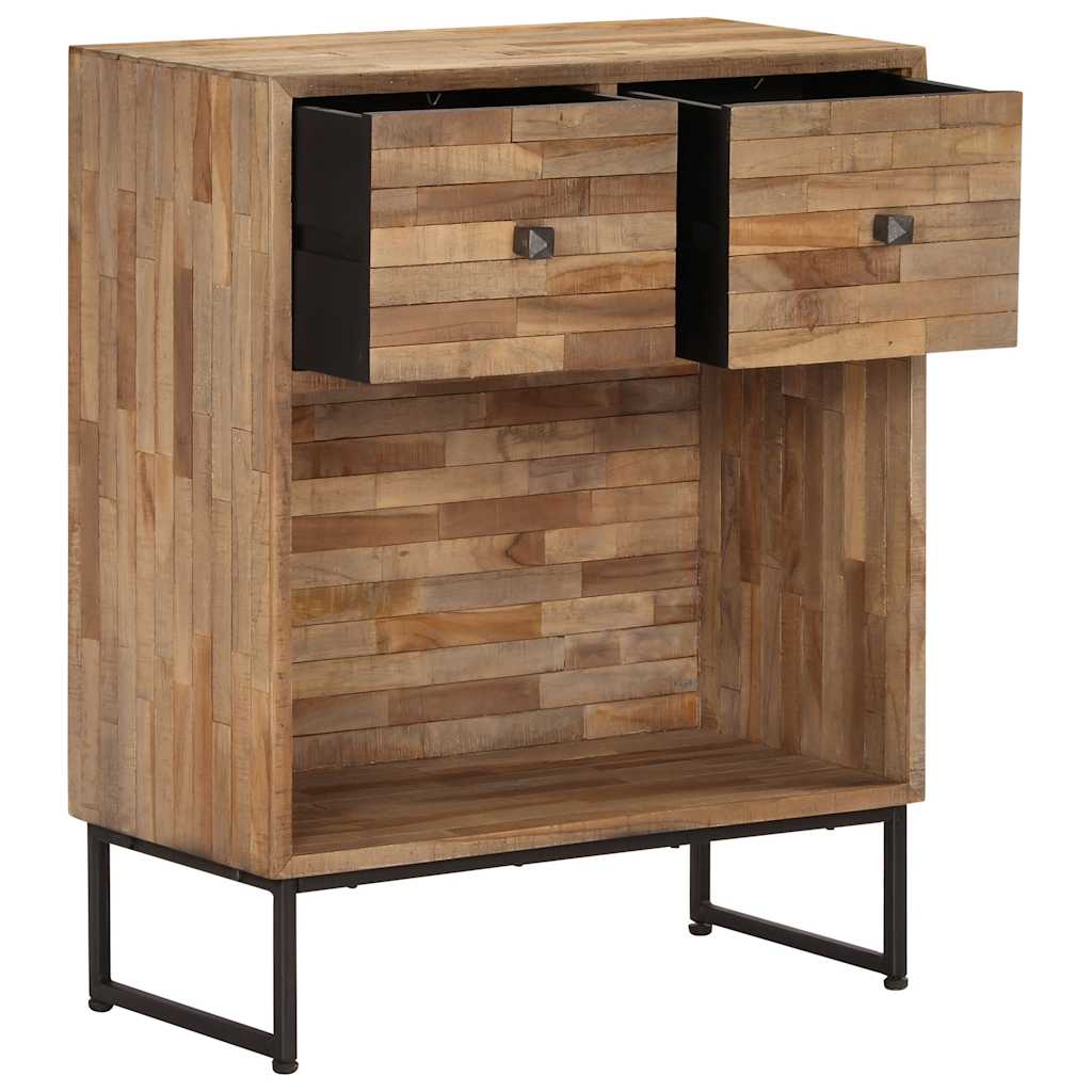 246080 vidaXL Sideboard Reclaimed Teak Wood 60x30x75 cm