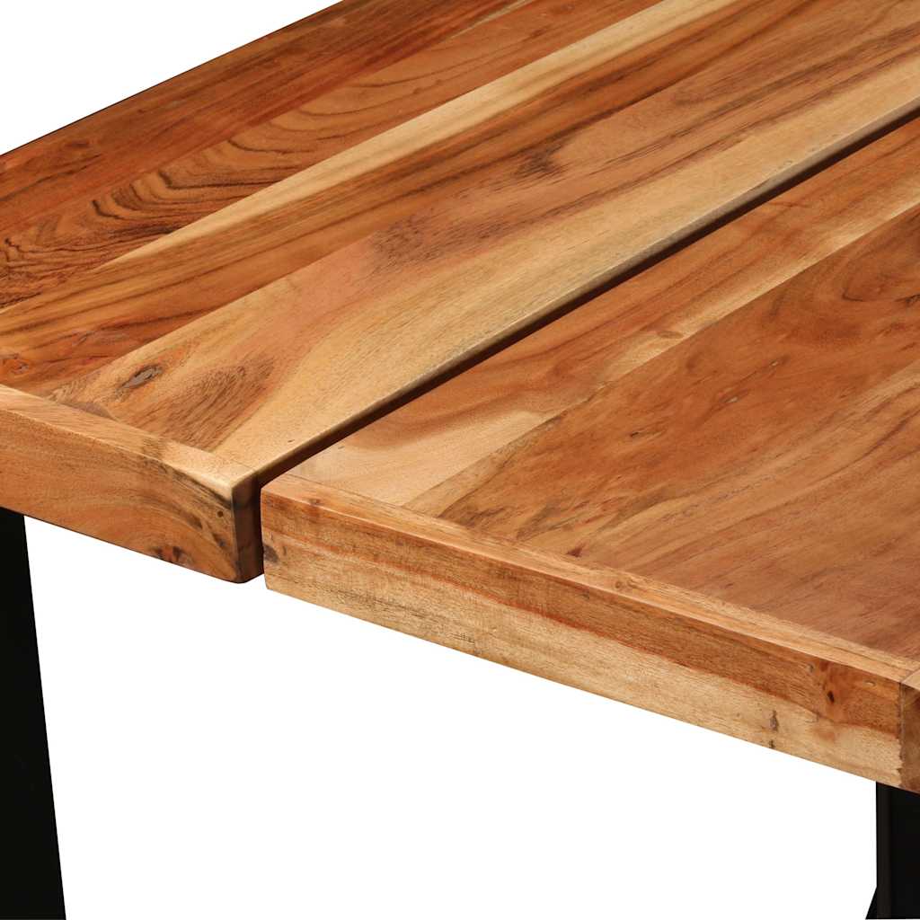 Bar Set 7 Pieces Solid Acacia and Reclaimed Wood