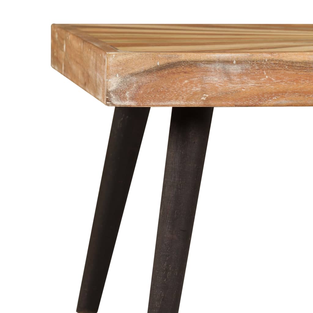 246163 vidaXL Coffee Table Solid Mango Wood 90x55x36 cm