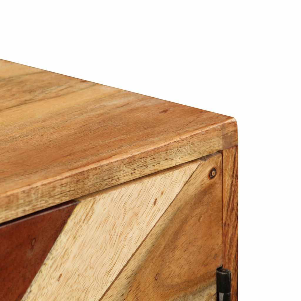 246166 vidaXL Sideboard Solid Mango Wood 85x30x75 cm