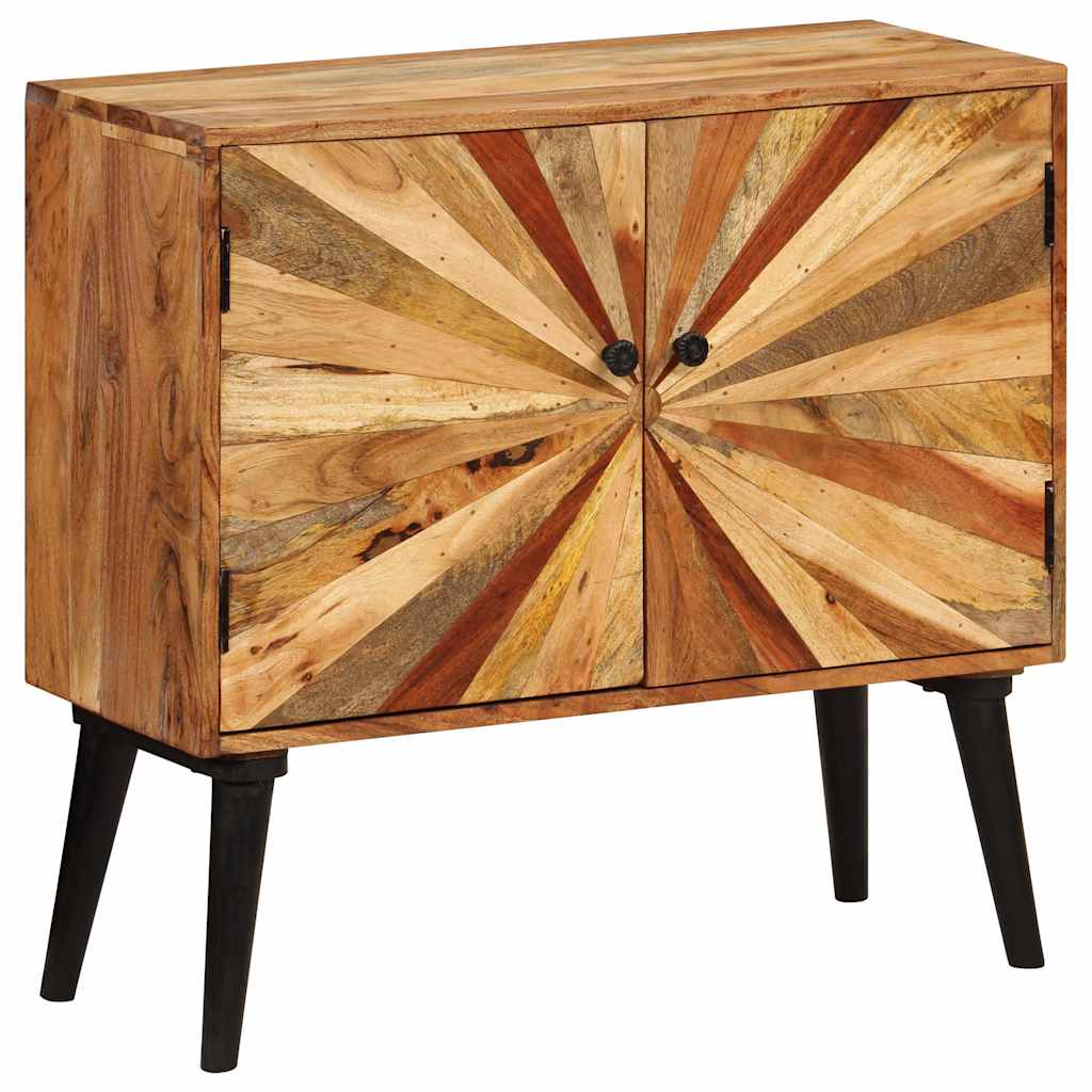 246166 vidaXL Sideboard Solid Mango Wood 85x30x75 cm