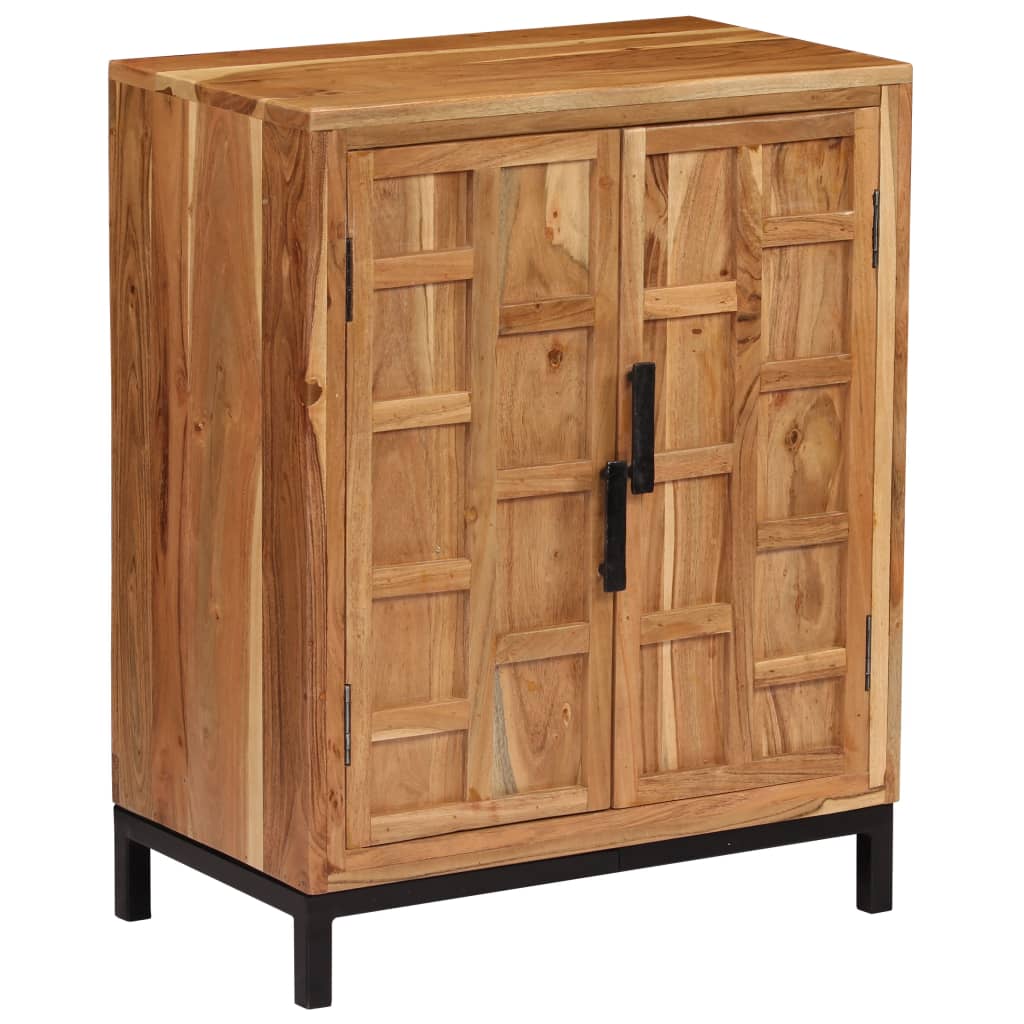 246135 vidaXL Sideboard Solid Acacia Wood 60x35x76 cm Brown