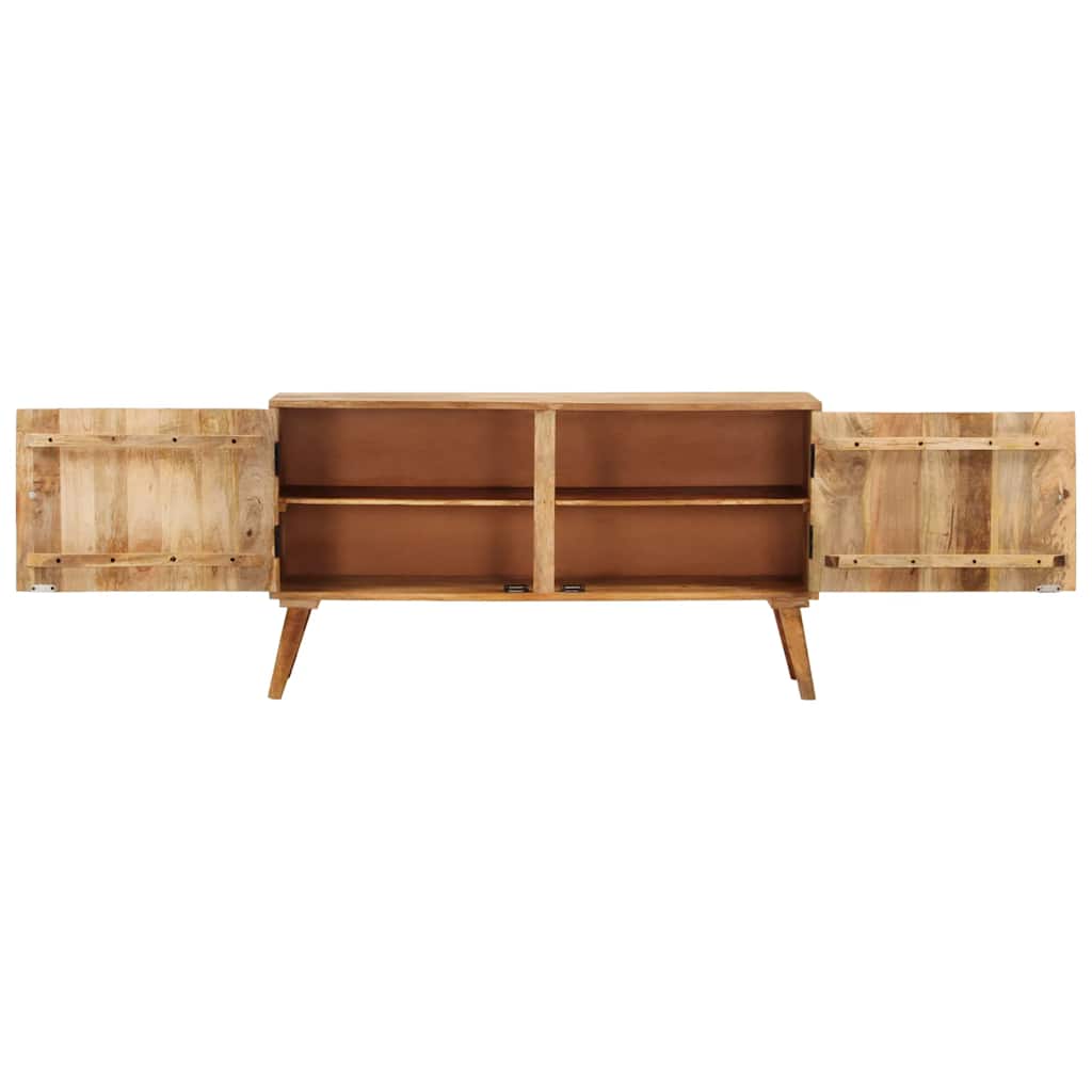 246145 vidaXL Sideboard Solid Mango Wood 110x30x60 cm