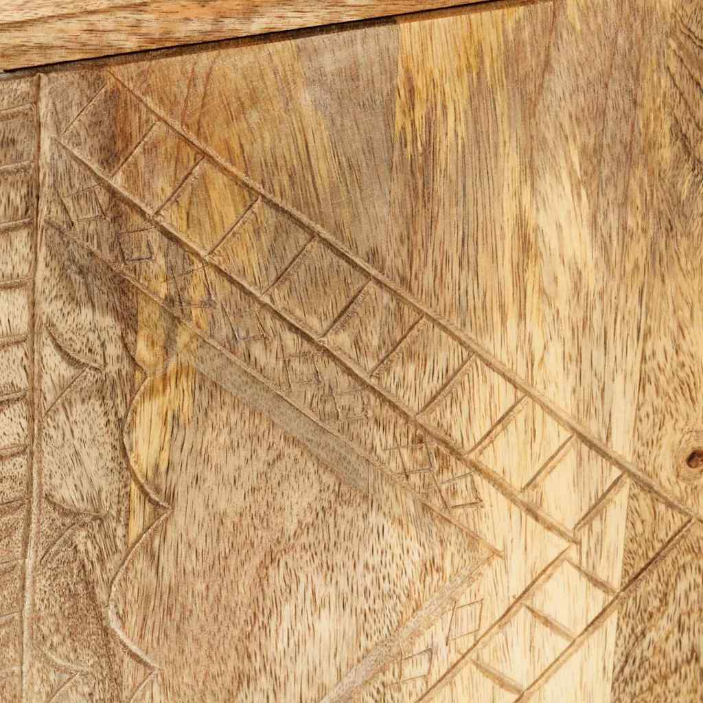 246145 vidaXL Sideboard Solid Mango Wood 110x30x60 cm