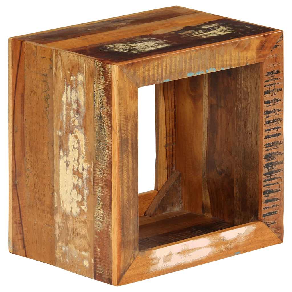 246270 vidaXL Stool 40x30x40 cm Solid Reclaimed Wood