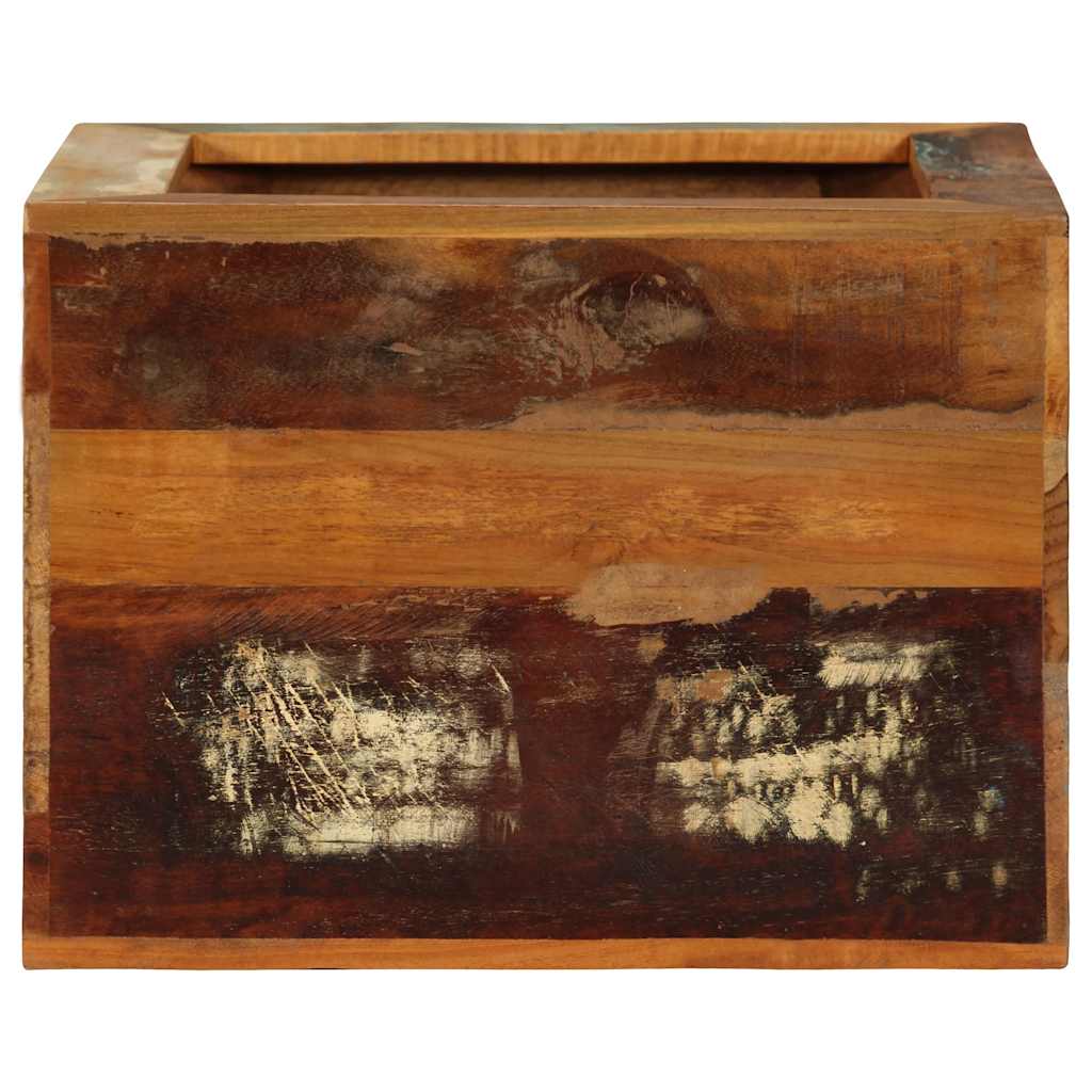 246270 vidaXL Stool 40x30x40 cm Solid Reclaimed Wood