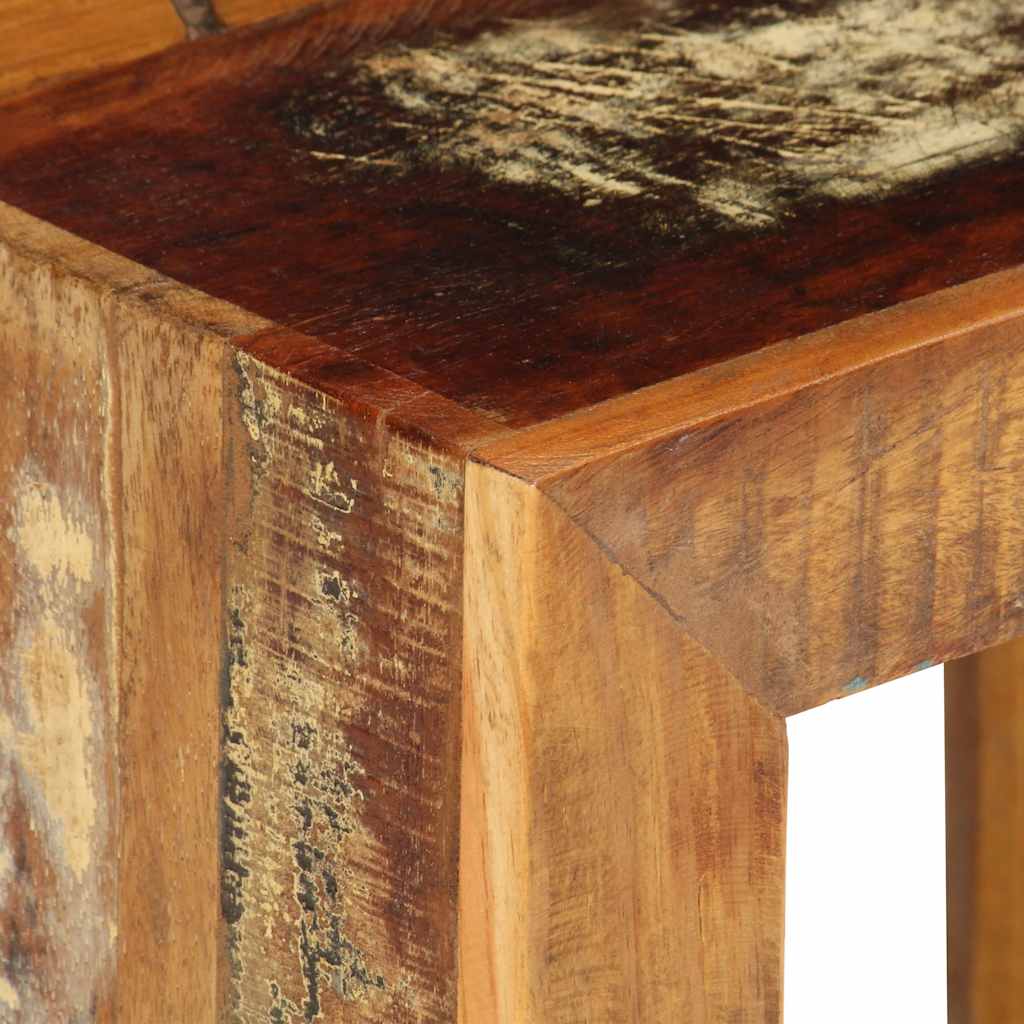 246270 vidaXL Stool 40x30x40 cm Solid Reclaimed Wood