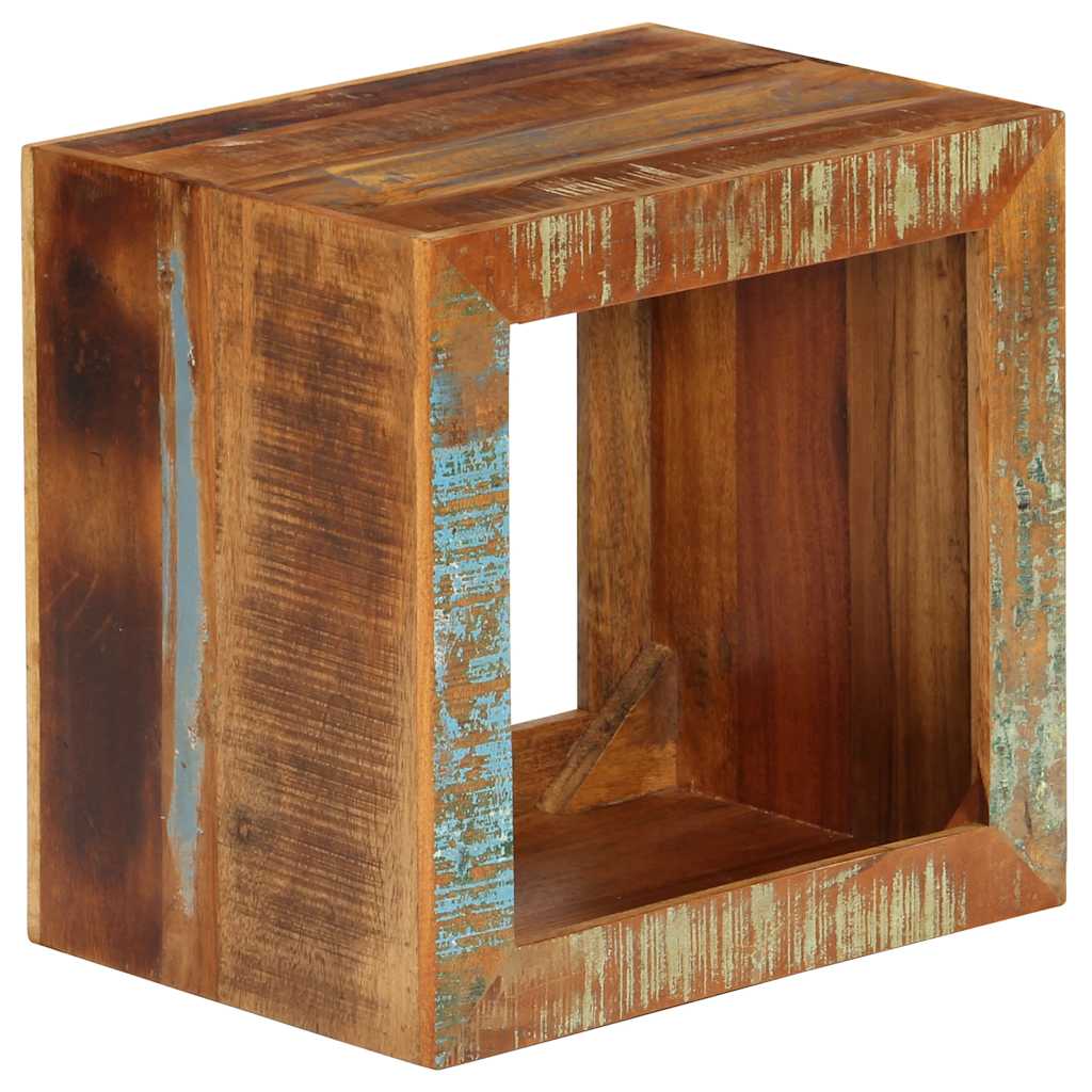 246270 vidaXL Stool 40x30x40 cm Solid Reclaimed Wood