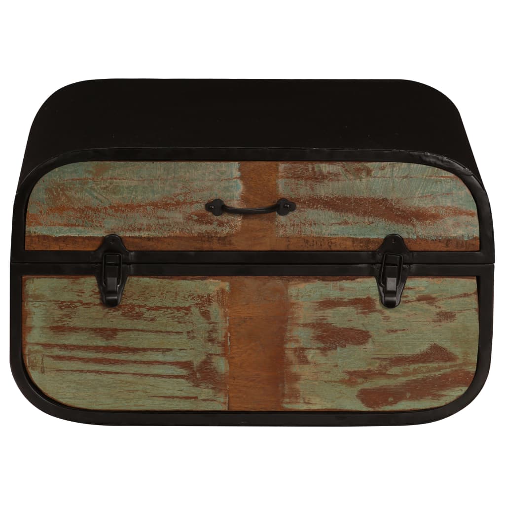 vidaXL Chest Solid Reclaimed Wood 60x60x35 cm