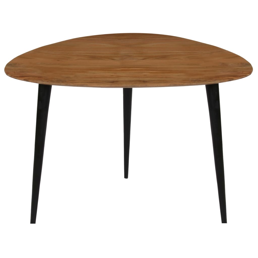 246062 vidaXL Coffee Table Set 3 Pieces Solid Acacia Wood