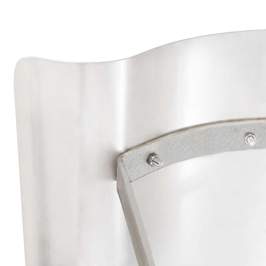 Chimney Cowl 70x70x37 cm Stainless Steel