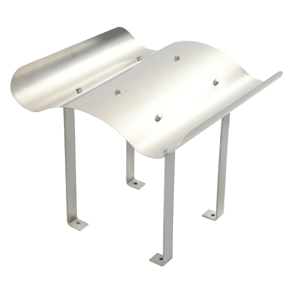 Chimney Cowl 80x80x39 cm Stainless Steel