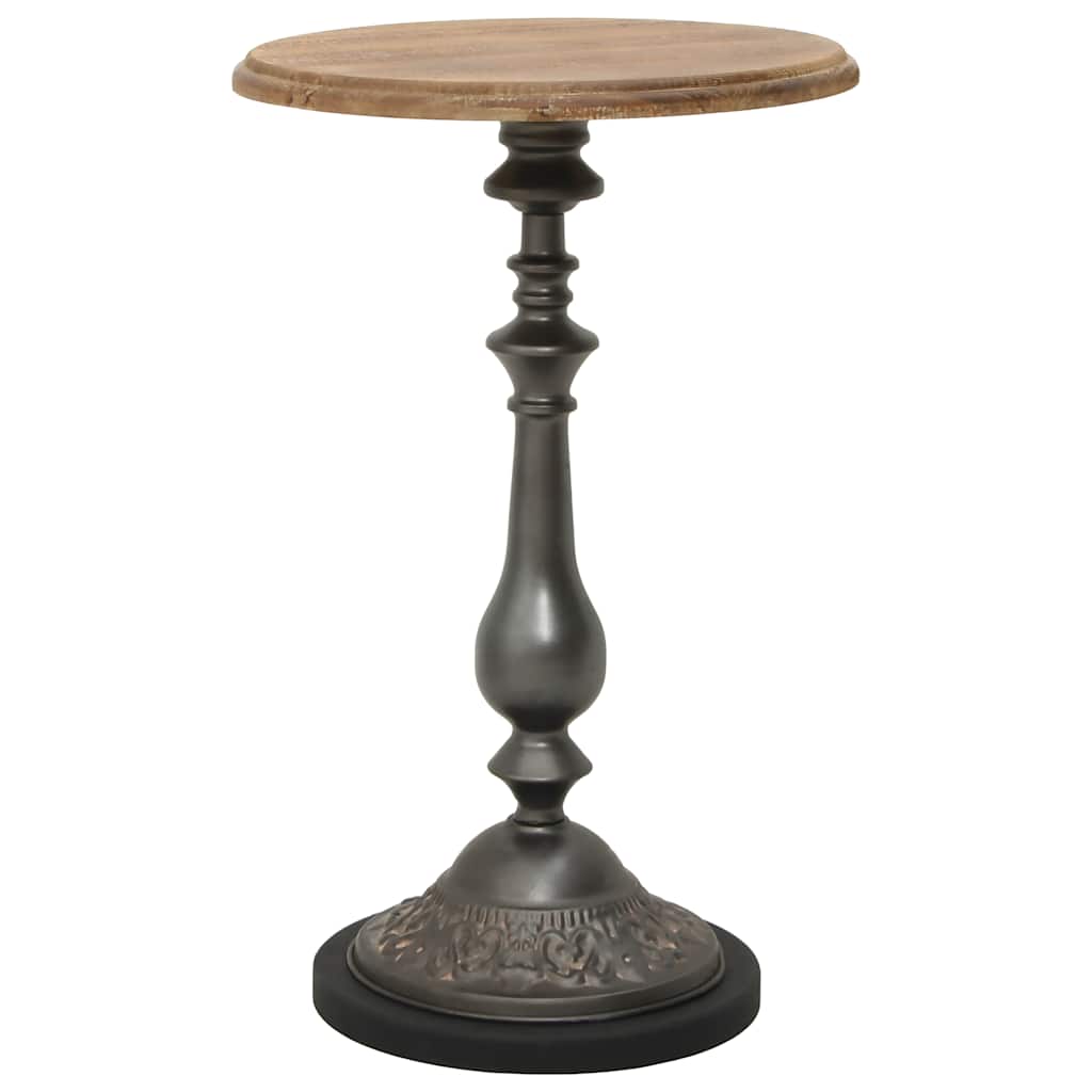 246125 vidaXL End Table Solid Fir Wood 40x64 cm Brown