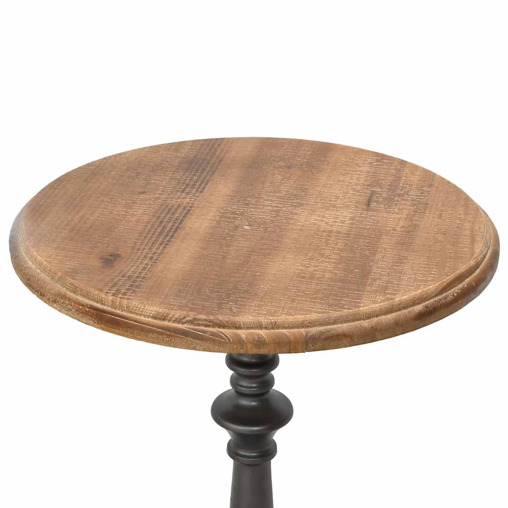 246125 vidaXL End Table Solid Fir Wood 40x64 cm Brown
