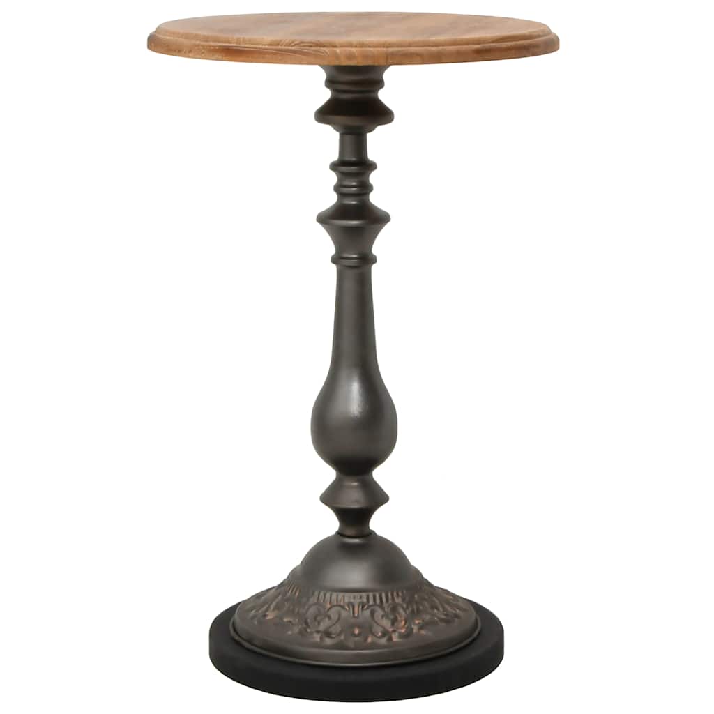 246125 vidaXL End Table Solid Fir Wood 40x64 cm Brown